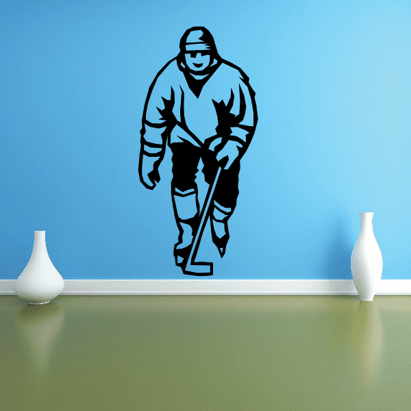 Image of Hockey Wall Decal - Vinyl Decal - Car Decal - SM009