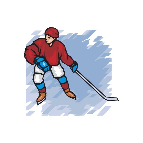 Image of Hockey Wall Decal - Vinyl Sticker - Car Sticker - Die Cut Sticker - DC 010