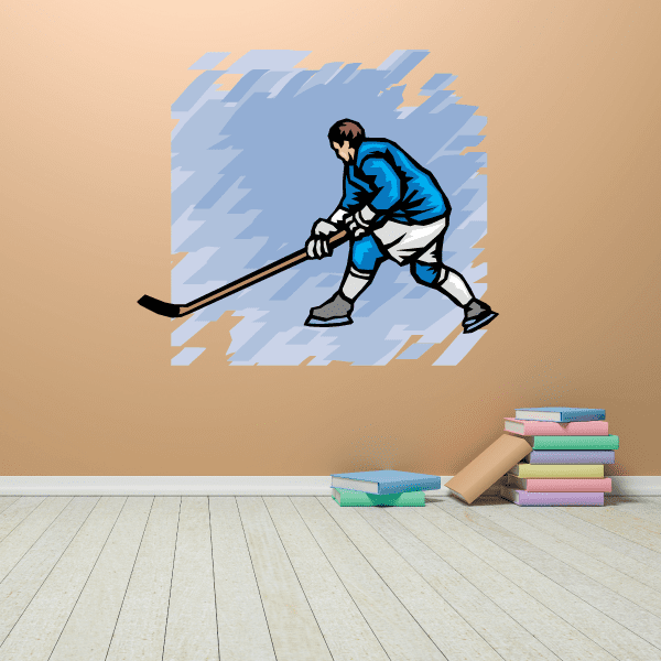 Image of Hockey Wall Decal - Vinyl Sticker - Car Sticker - Die Cut Sticker - SMcolor012