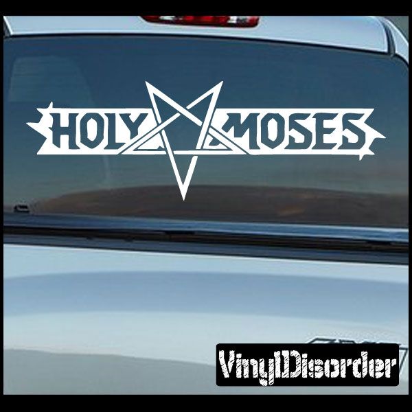 Image of Holy Moses Decal