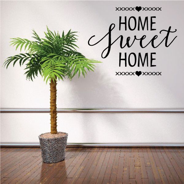 Image of Home Sweet Home XOXO Wall Decal