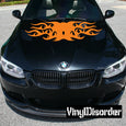 Image of Hood Flame Decals