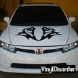 Image of Hood Flame Decals