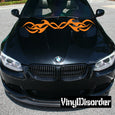 Image of Hood Flame Decals