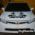 Image of Hood Flame Decals