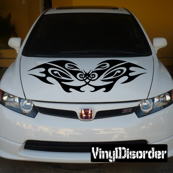 Image of Hood Flame Decals