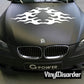 Image of Hood Flame Decals