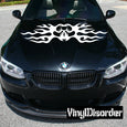 Image of Hood Flame Decals