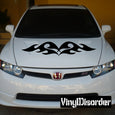 Image of Hood Flame Decals