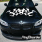 Image of Hood Flame Decals