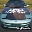 Image of Hood Flame Decals