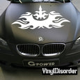 Image of Hood Flame Decals