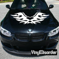 Image of Hood Flame Decals