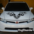 Image of Hood Flame Decals