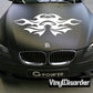 Image of Hood Flame Decals