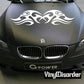 Image of Hood Flame Decals