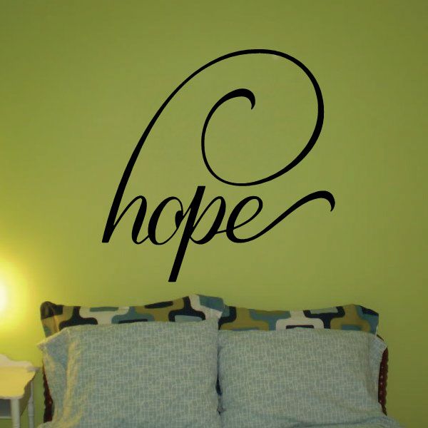 Image of Hope Cancer Awareness Decal