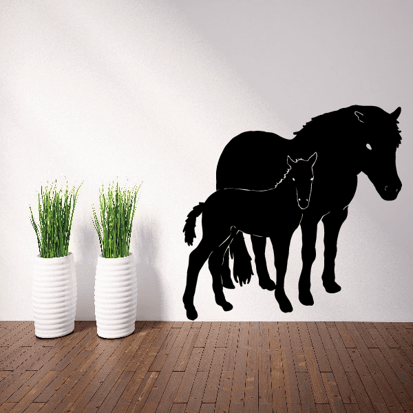 Image of Horse and Foal Decal