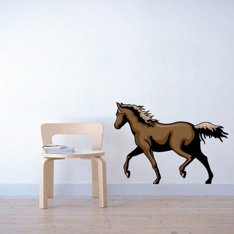 Image of Horse Running Sticker