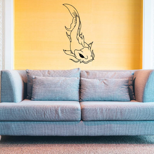 Image of Hostile Koi Fish Decal