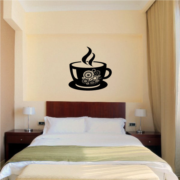 Image of Hot Coffee Cup Decal