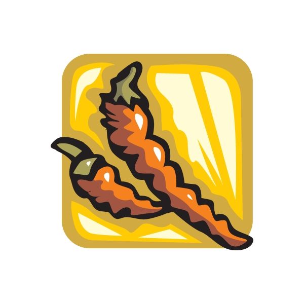 Image of Hot Peppers Sticker