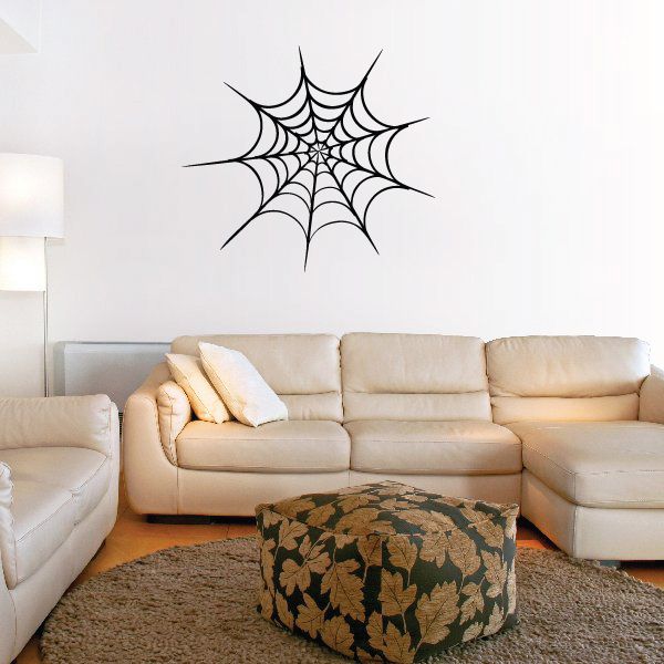 Image of House Spider Web Decal