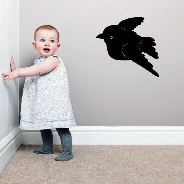 Image of Hovering Fowl Bird Decal