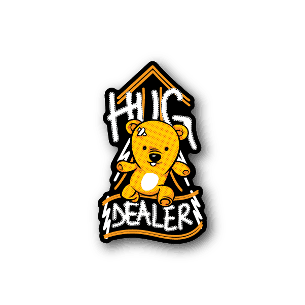 Image of Hug Dealer Sticker