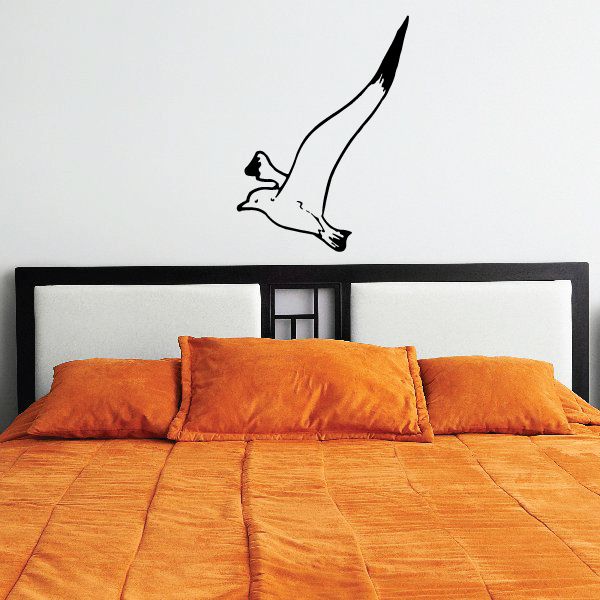 Image of Humble Flapping Seagull Decal