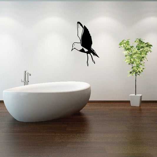 Image of Humble Fluttering Shore Bird Decal