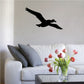 Black bird silhouette wall decal