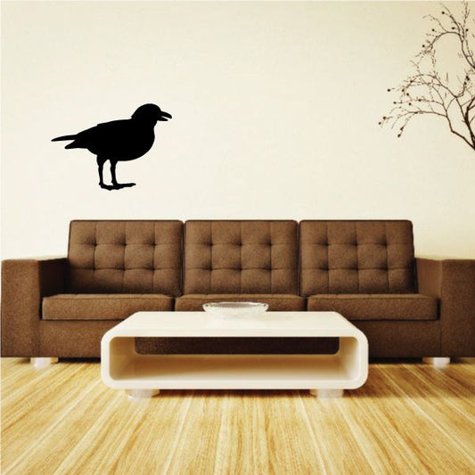 Image of Humble Shore Bird Looking Decal