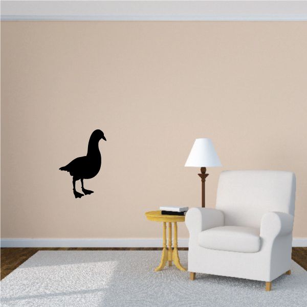 Image of Humble Shore Bird Standing Still Decal