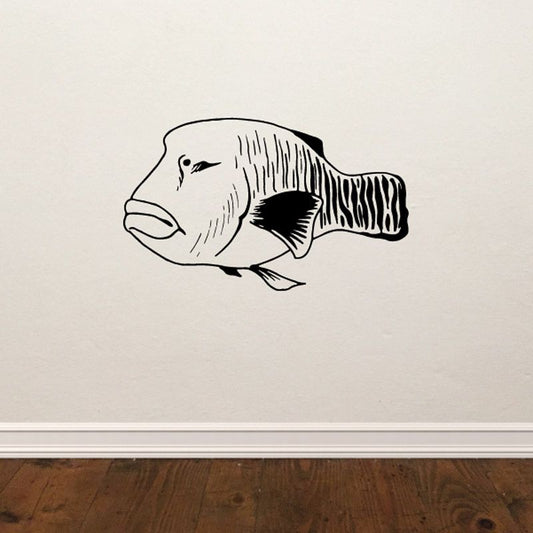 Image of Humble Wrasse Decal