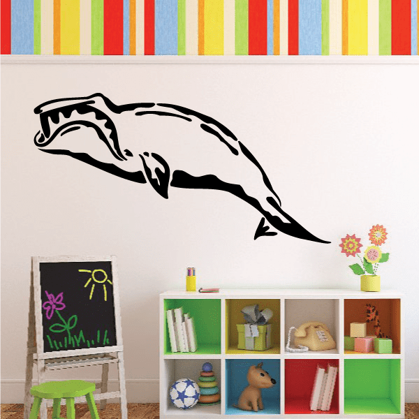 Image of Hungry Sperm Whale Decal