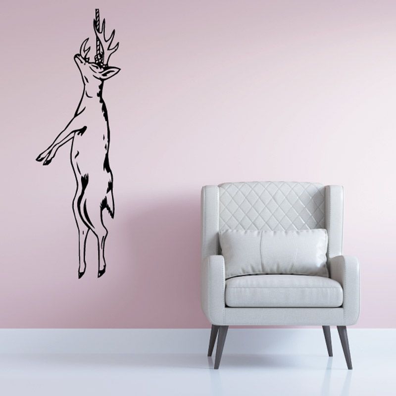 Image of Hunted Hung Deer Decal