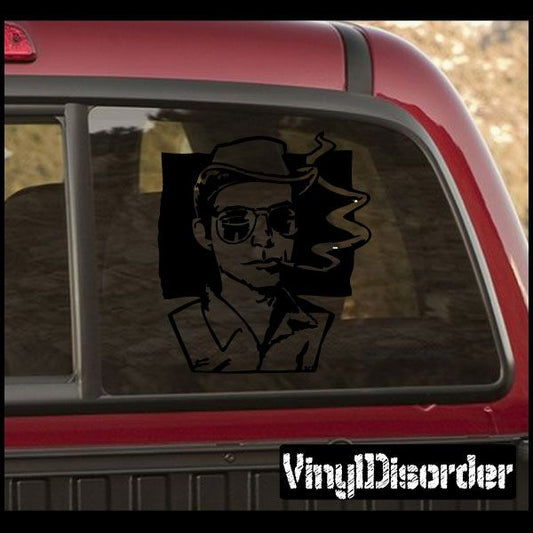 Image of Hunter S Thompson Decal