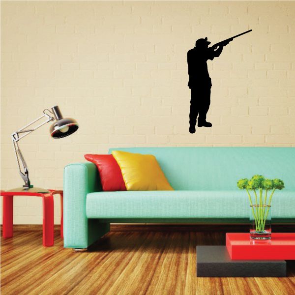 Image of Hunter Wall Decal - Vinyl Decal - Car Decal - NS002