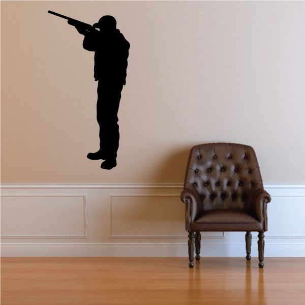 Image of Hunter Wall Decal - Vinyl Decal - Car Decal - NS005