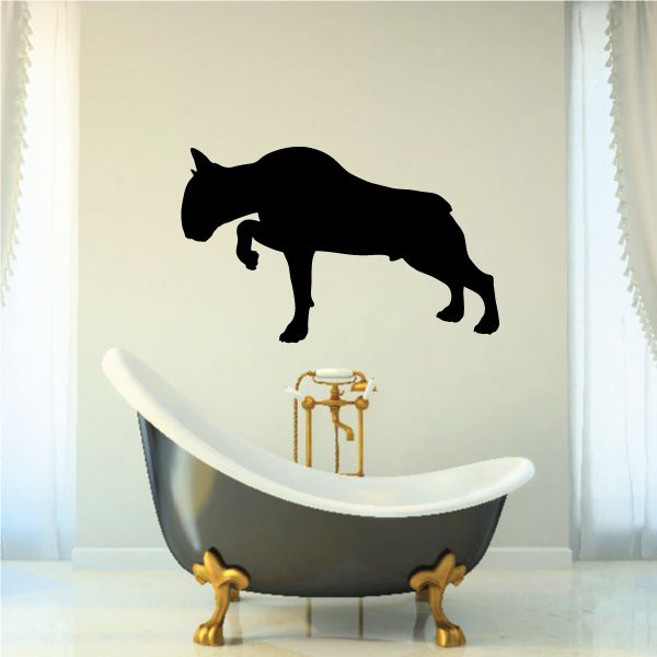 Image of Hunting Bull Terrier Decal