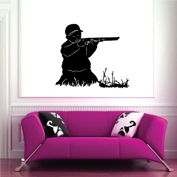 Image of Hunting Wall Decal - Vinyl Decal - Car Decal - 012