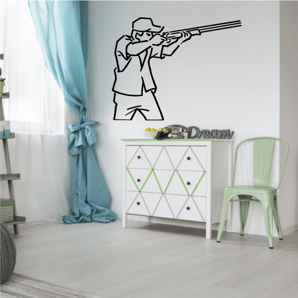 Image of Hunting Wall Decal - Vinyl Decal - Car Decal - Bl004