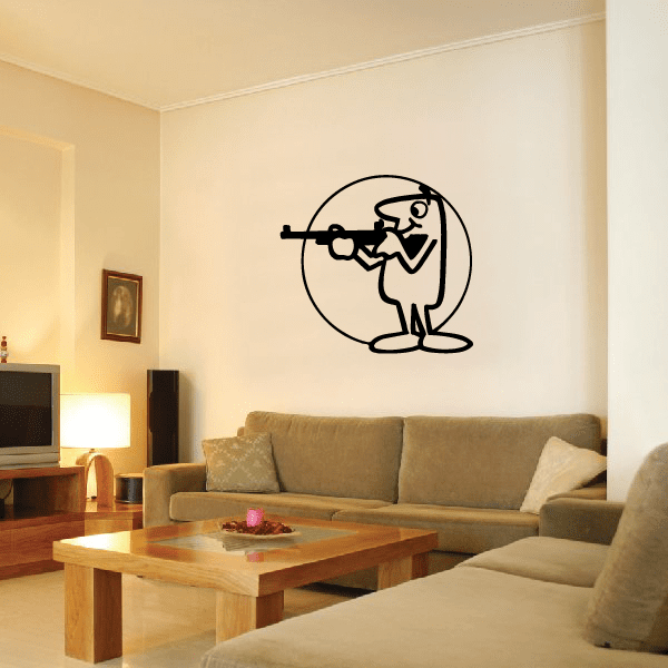 Image of Hunting Wall Decal - Vinyl Decal - Car Decal - Bl011