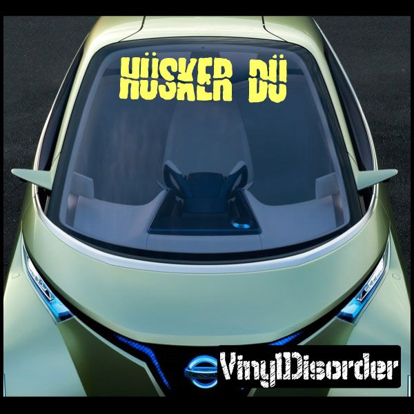 Image of Husker Du Decal