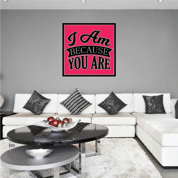 Image of I Am Because You Are Sticker