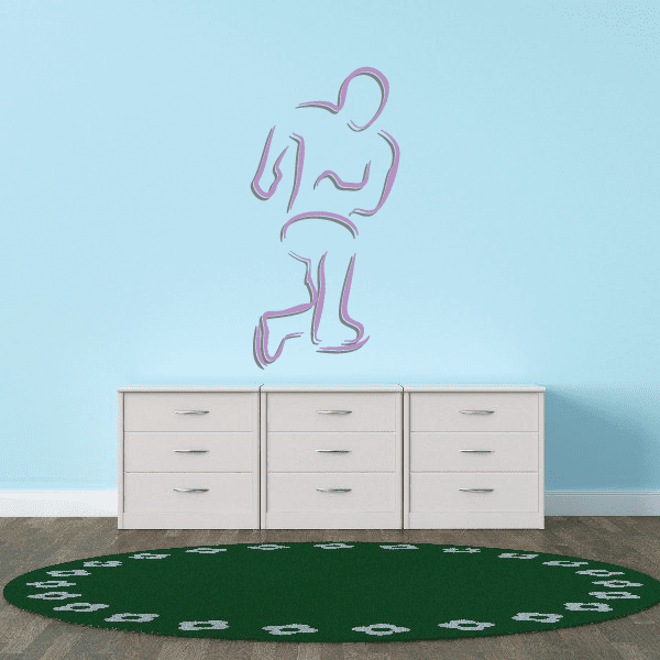 Image of Ice Skating Wall Decal - Vinyl Sticker - Car Sticker - Die Cut Sticker - CDScolor0026