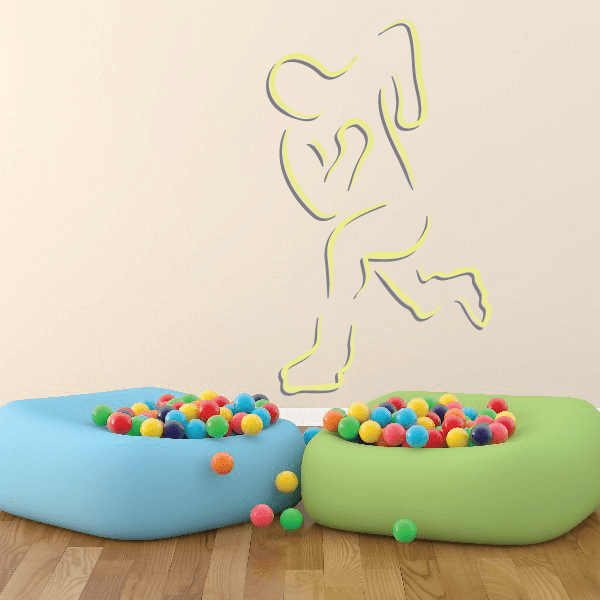 Image of Ice Skating Wall Decal - Vinyl Sticker - Car Sticker - Die Cut Sticker - CDScolor0034