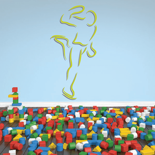 Image of Ice Skating Wall Decal - Vinyl Sticker - Car Sticker - Die Cut Sticker - CDScolor0043