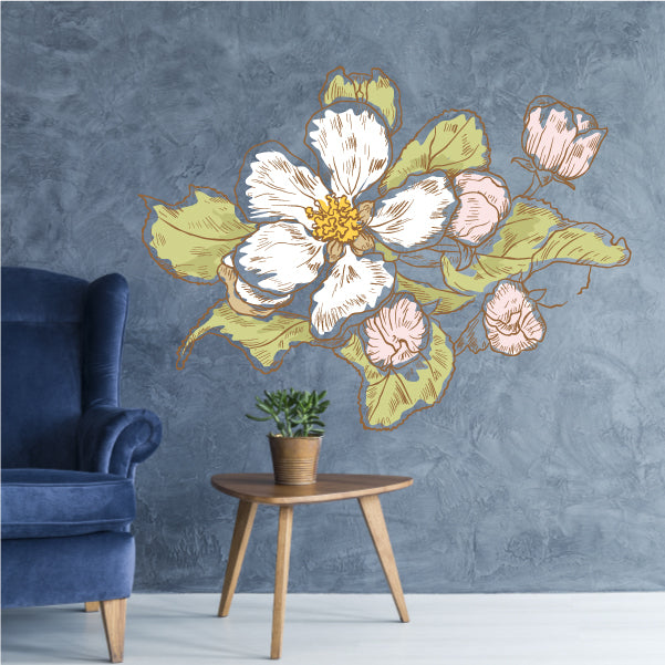 Image of Illustrated Flower Stickers